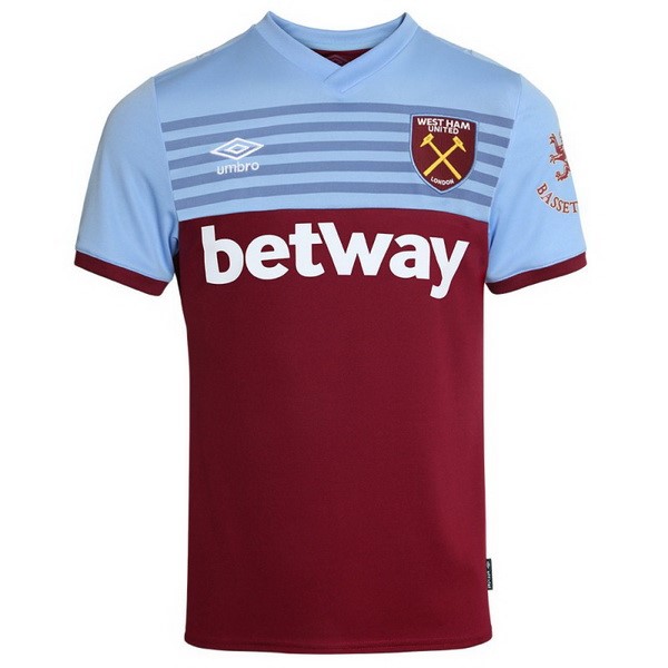 Camiseta West Ham Primera equipación 2019-2020 Rojo